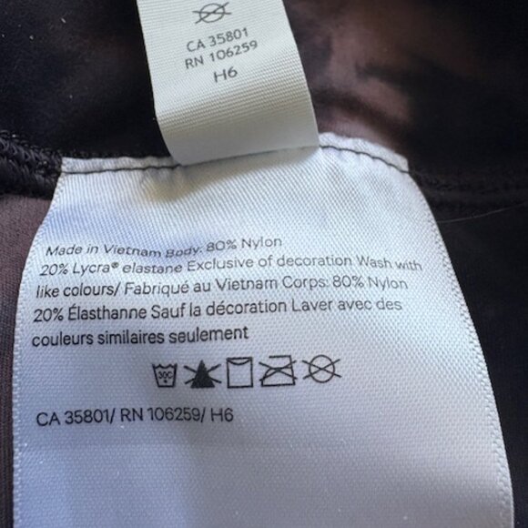 Lululemon Align High-Rise Pant 25" – Black & Pink Dye - Picture 3 of 5